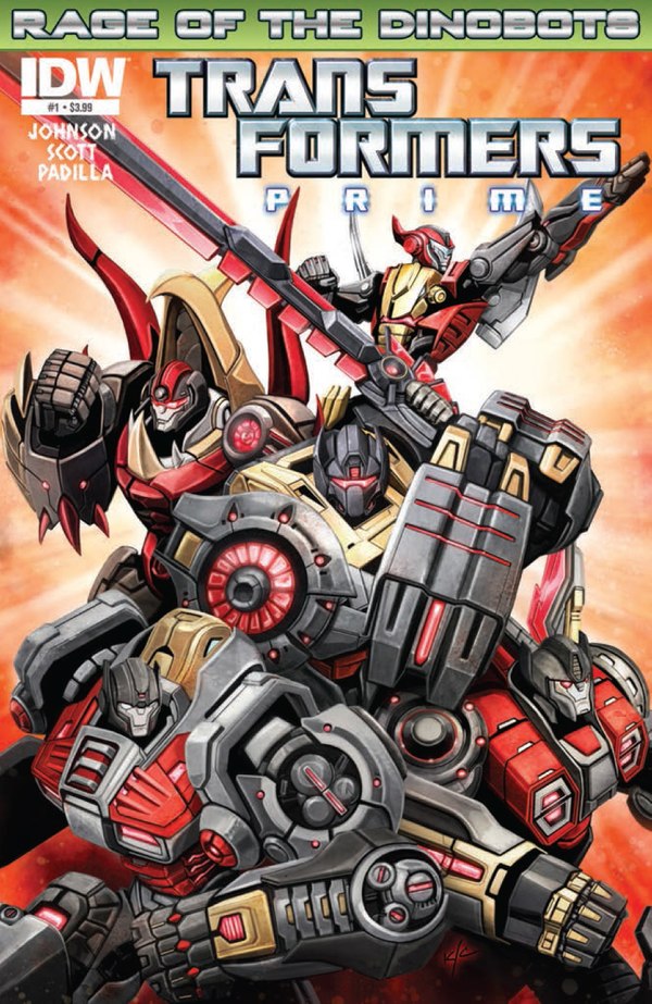 Transformers Prime   Rage Of The Dinobots 1 Comic Book Preview Image  (2 of 10)